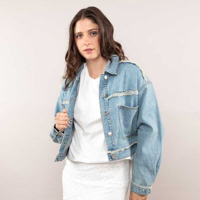 Chaqueta Denim Mujer Icono