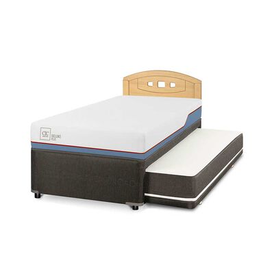 Imagen 2 del producto Cama Nido CIC 1,5 Plazas Excellence Plus + Respaldo Gales Mostaza