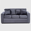 Juego de Living Almore Paris 3 Cuerpos Gris