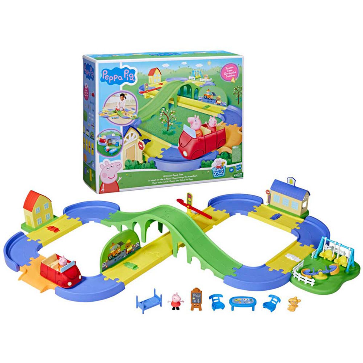 Set Peppa Pig Peppa Club  Peppa En La Ciudad