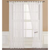Set Cortinas Velo Lino-Presilla Blanca 140X220 Cm