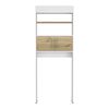Mueble Optimizador TuHome Bath Bi Color Blanco Duna 2 Puertas