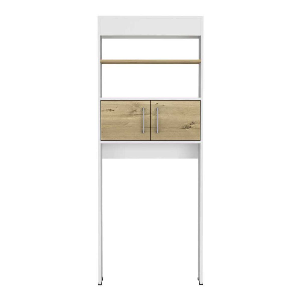 Mueble Optimizador TuHome Bath Bi Color Blanco Duna 2 Puertas