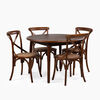 Juego de Comedor Spazzio Retro Redondo 4 Sillas