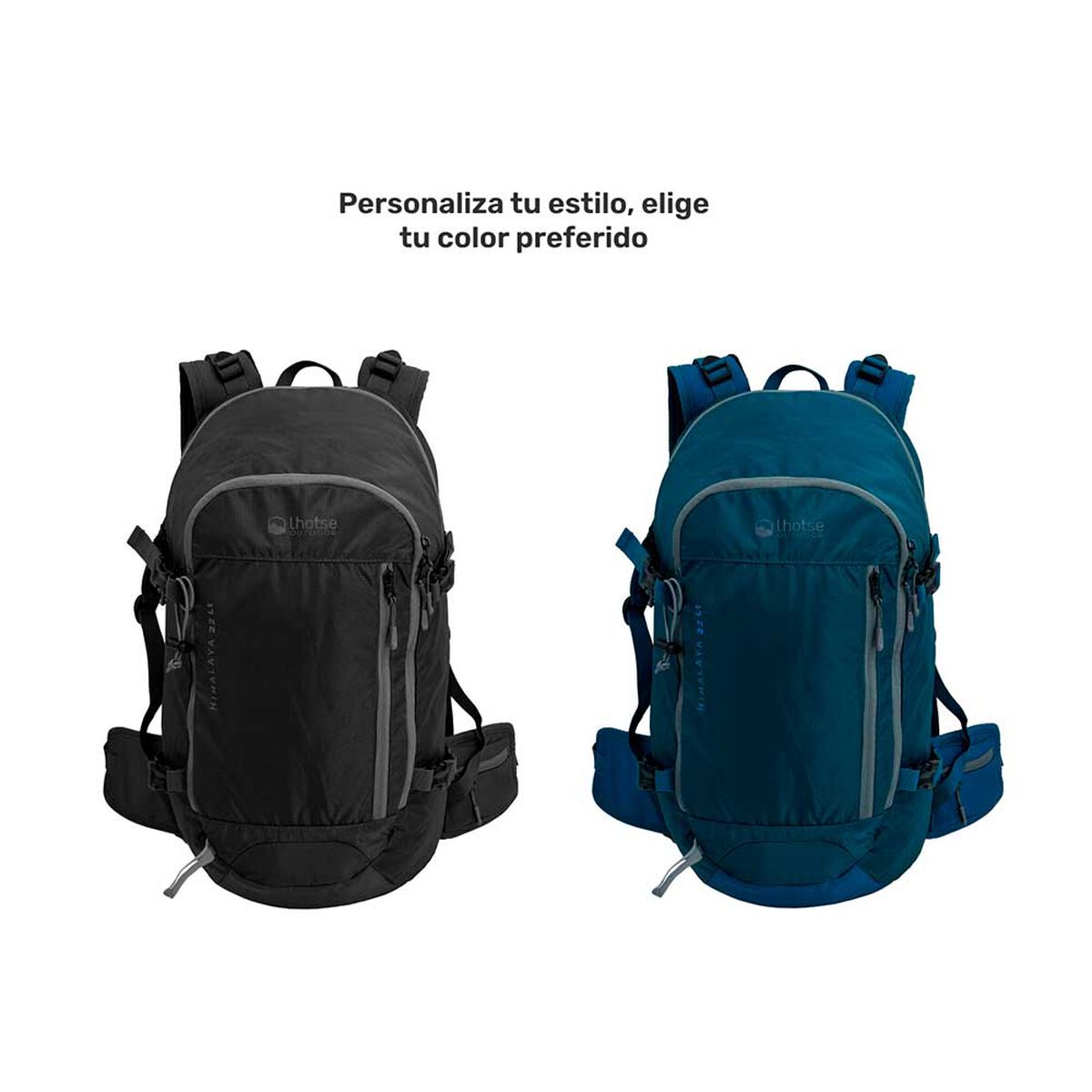 Mochila Deportiva Outdoor Ski Himalaya 22Lts Black Lhotse