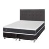 Box Spring CIC 2 plazas New Ortopedic + Respaldo Eufrates