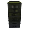 Caja Organizadora Plástica San Bernardo 6 Niveles Negro