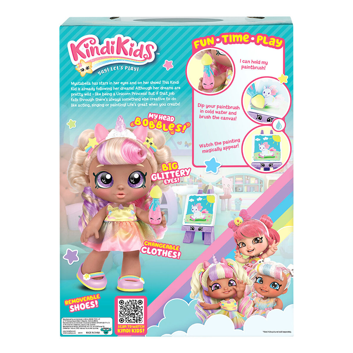 Muñeca Amigas de Diversión Mystabella Kindi Kids
