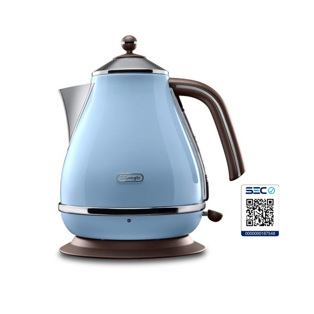 Hervidor Eléctrico De'Longhi Icona Vintage Azul 1,7 lts.