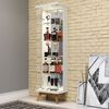 Estante Decocasa 4 Repisas 2 Puertas Off White