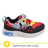 Zapatilla Con Luces Niño Mickey