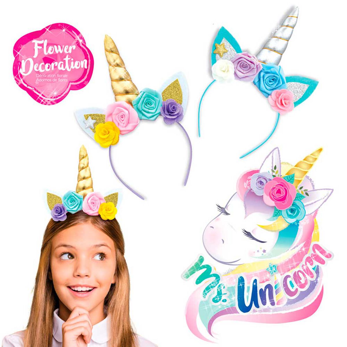 Diadema de Unicornio Tasia
