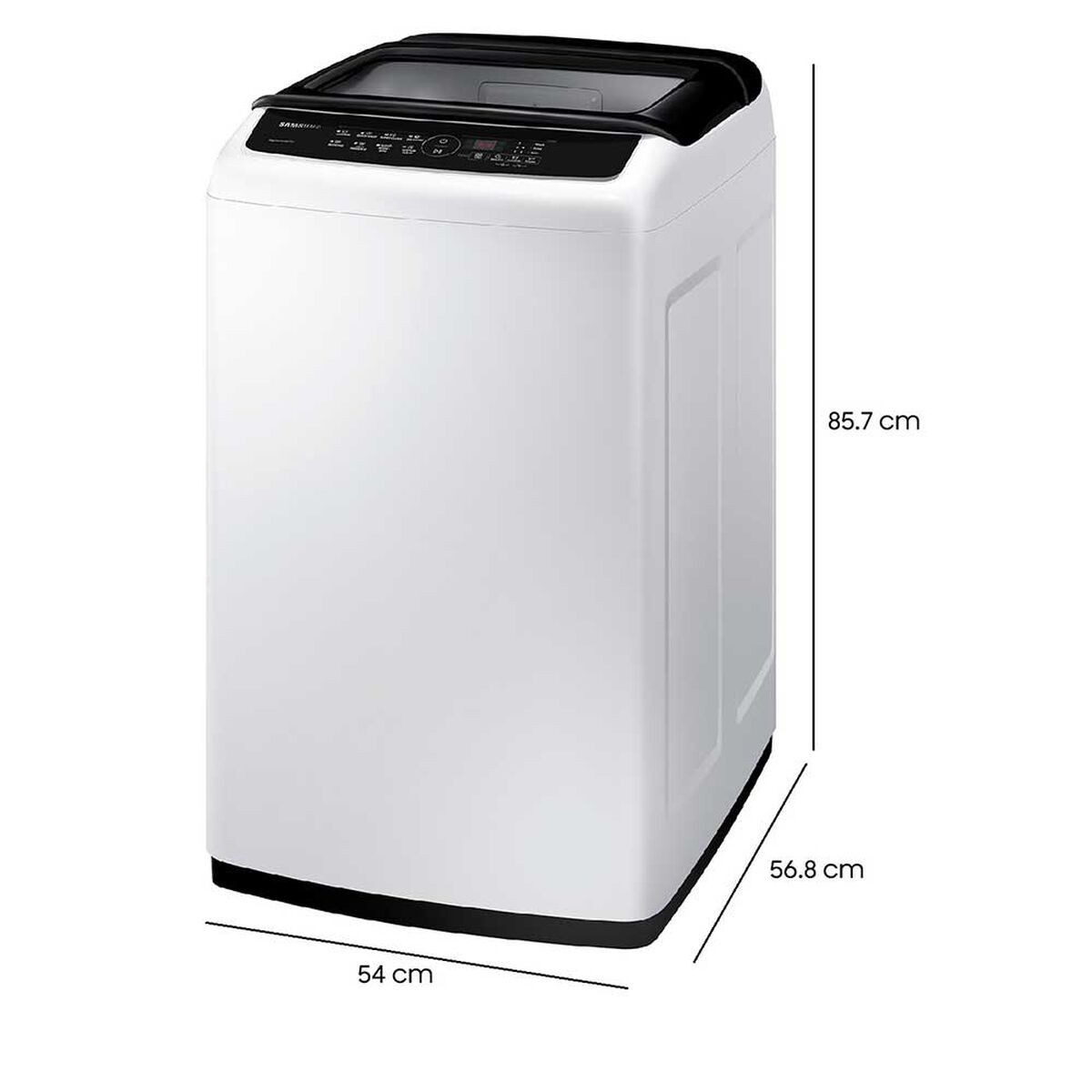 Lavadora Automática Samsung WA80CG4240BWZS 8 kg.