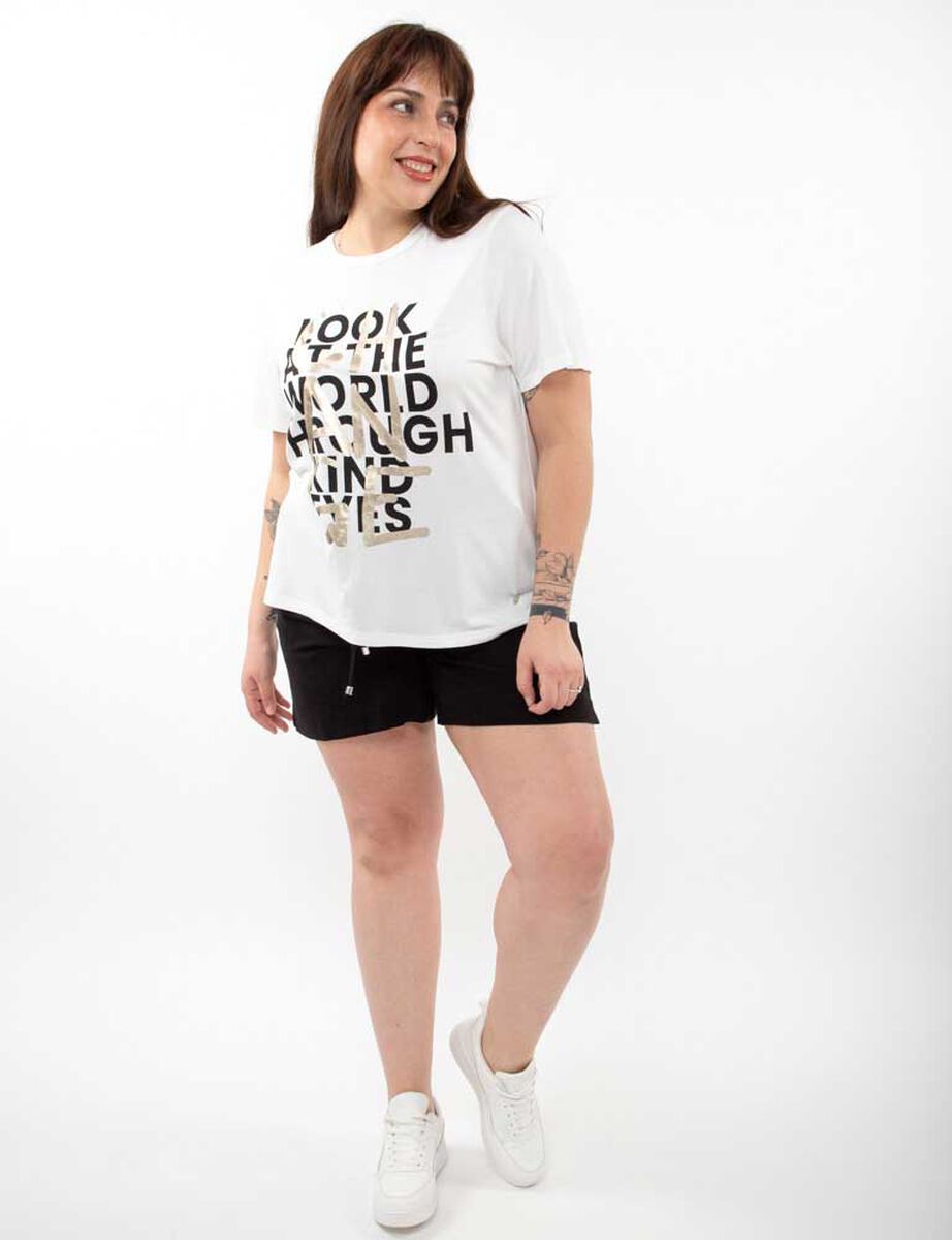 Polera Manga Corta Mujer Extralindas