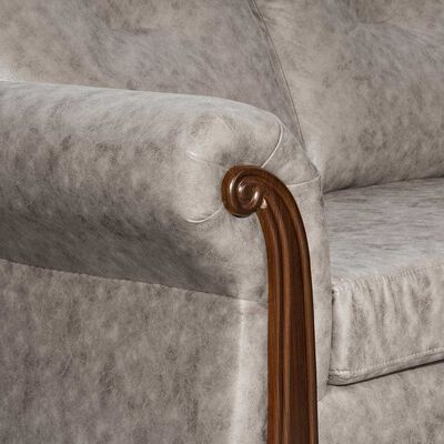 Imagen 2 del producto Sofá Black Factory Bristol 2 Cuerpos Crema