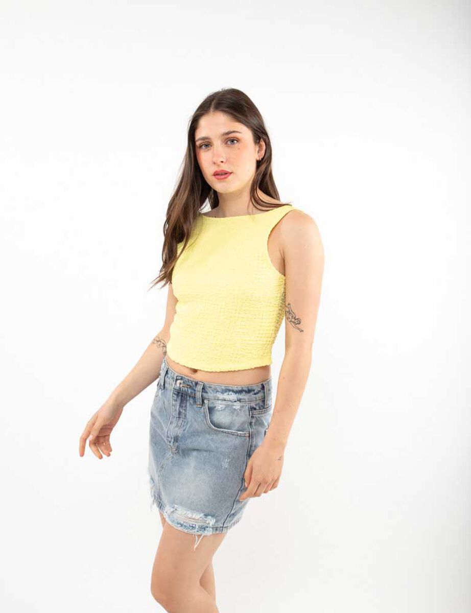 Polera Sin Mangas Mujer Icono