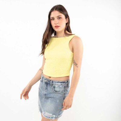 Polera Sin Mangas Mujer Icono