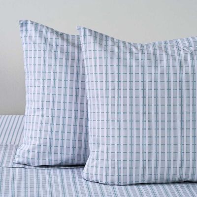 Imagen 2 del producto Juego de Sábanas American Family 2 Plazas 144 Hilos Oasis Negro