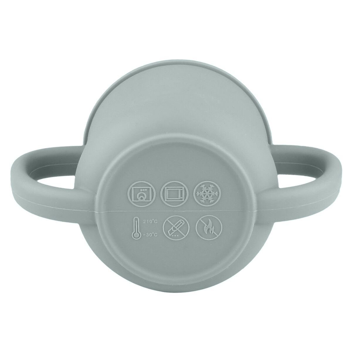 Vaso 2 en 1 Con Asas Azul Infanti