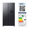 Refrigerador Side by Side Samsung RS40H53WDFZS 343 L