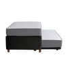 Cama Nido Latam Home 1,5 Plazas Zen Best Tela Negro