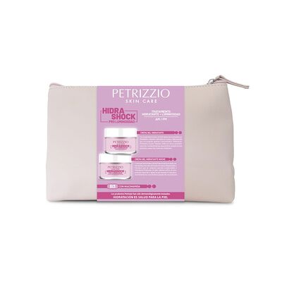 Set de Cremas Hidra Shock Pro Luminosidad + Clutch