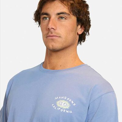 Polera Con Estampado Manga Corta Hombre Maui And Sons