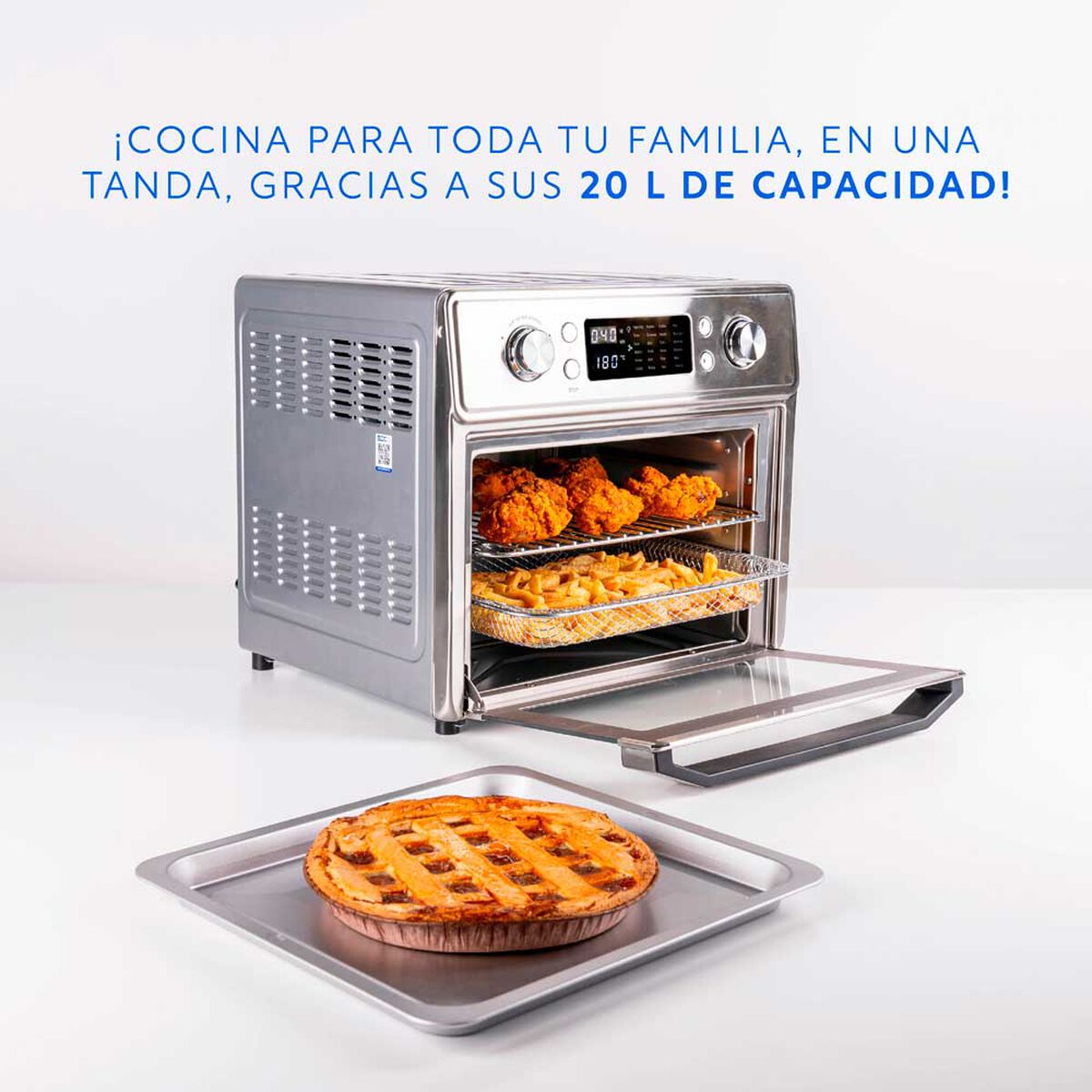 Freidora de Aire  Easyways Horno air fryer 20 lts.