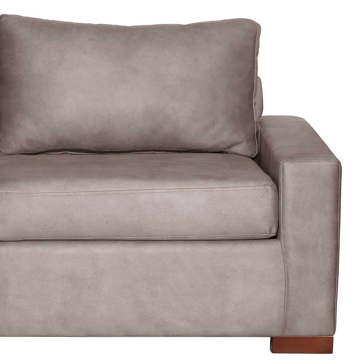 Sofá Seccional Izquierdo Latam Home Livorno 3 Cuerpos Gris