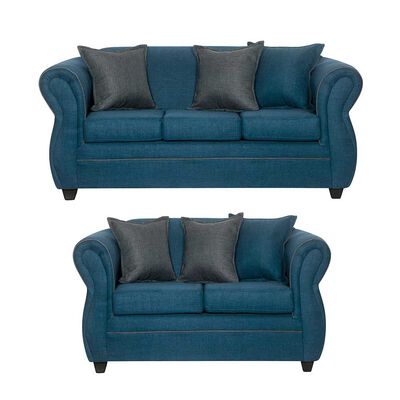 Imagen 1 del producto Juego de Living Black Factory Emili 5 Cuerpos Esmeralda