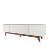 Rack TV Decocasa Flyn Hasta 75" Blanco