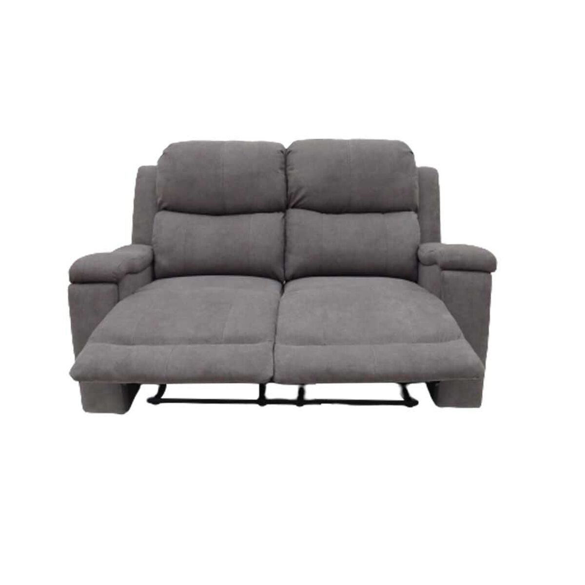 Bergere Reclinable Furnitech Buffalo 2 Cuerpos Gris