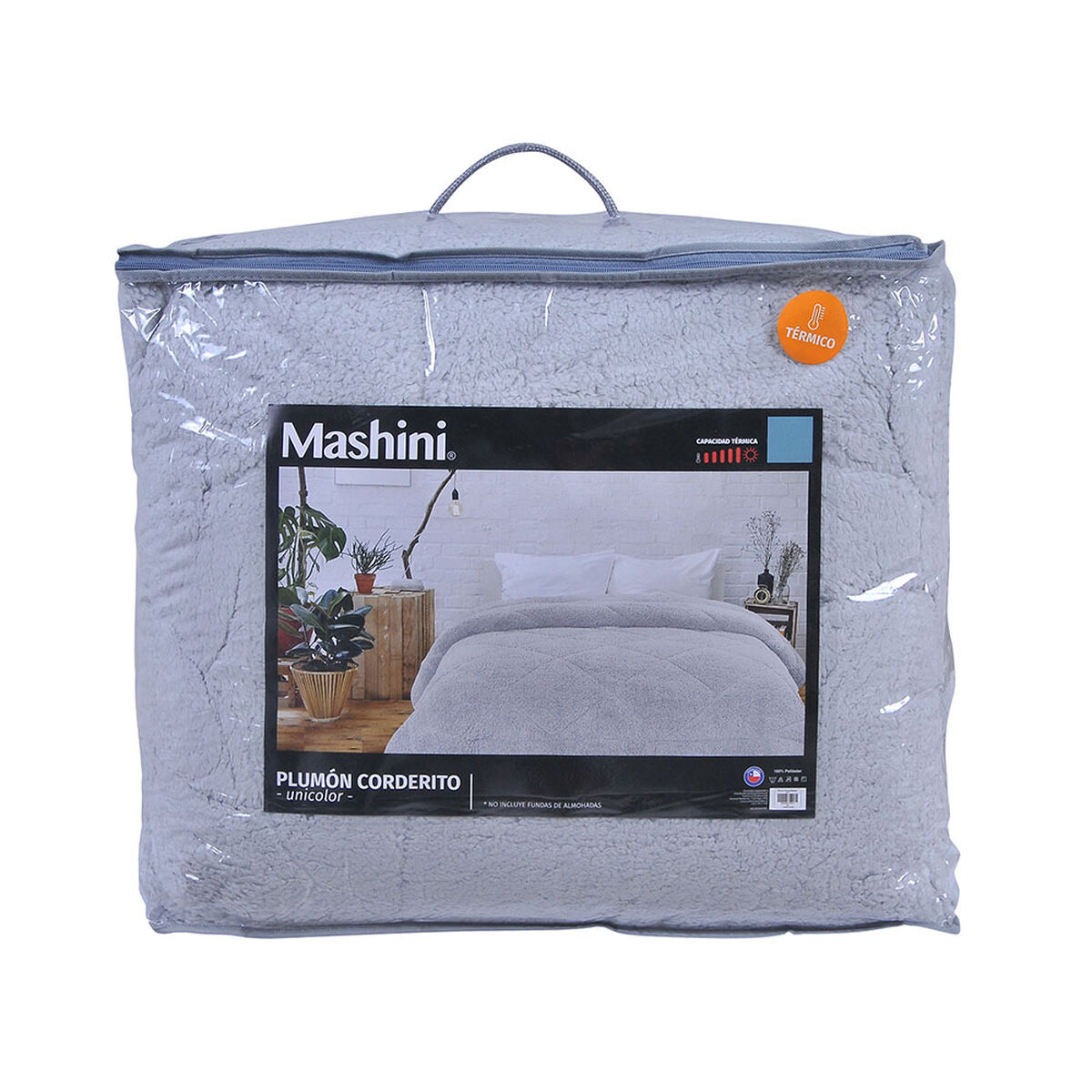 Plumón Mashini King Sherpa Gris