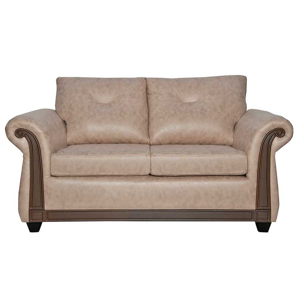 Juego de Living Black Factory Bristol 5 Cuerpos Beige