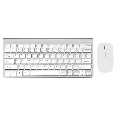Kit Teclado y Mouse Levo Inalámbrico Blancos