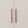 Closet Vekkahome Americano 6 Puertas 2 Cajones Beige
