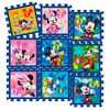 Piso Goma Eva Con N&uacute;meros 9 Piezas 30x30 Disney