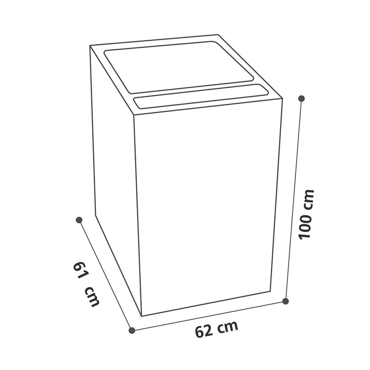 Lavadora Automática Mabe LMA0920WGCL 9,5 kg