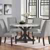 Juego de Comedor Daniels COMR-4930-4 4 Sillas Blanco