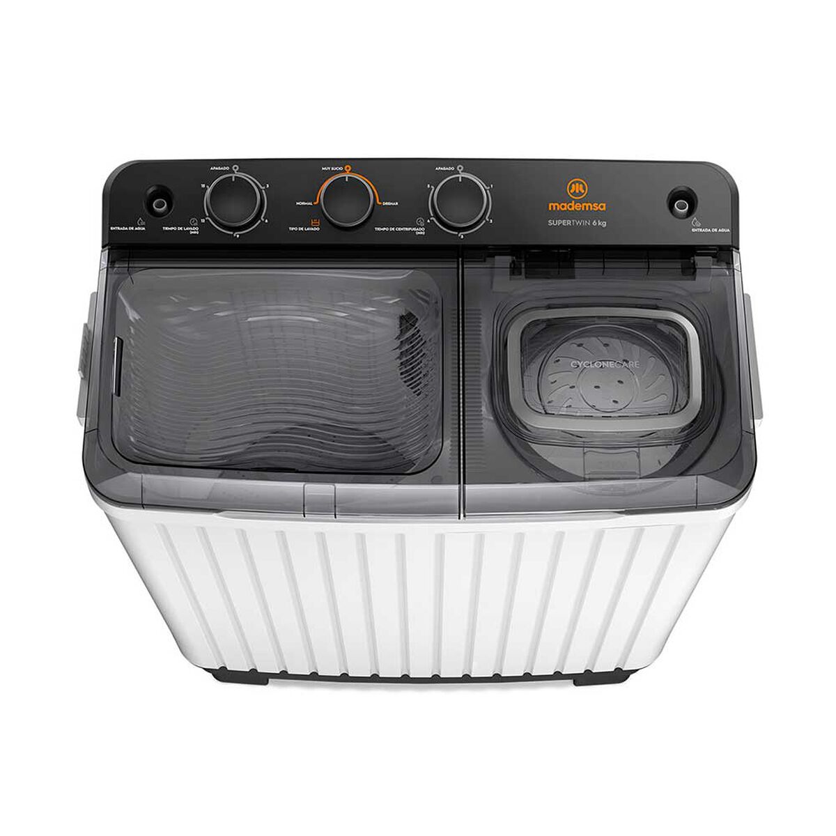 Lavadora Semi Autom&aacute;tica Mademsa MWMSAT6W 6 kg