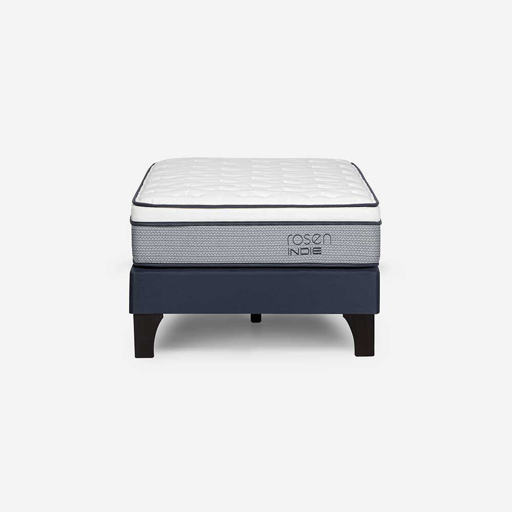 Cama Europea Rosen 1,5 Plazas Indie