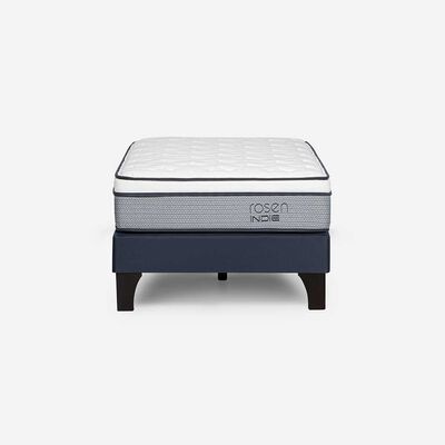 Cama Europea Rosen 1,5 Plazas Indie