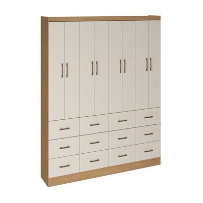 Closet Exit 8 Puertas 12 Cajones Roble