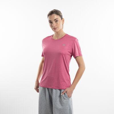 Polera Deportiva Manga Corta Mujer Black County