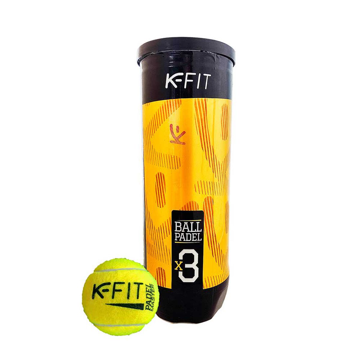 Caja 24 Tarros Pelotas Padel Pro K-FIT