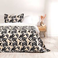 Quilt Mashini 1,5 Plazas Leaves Multicolor