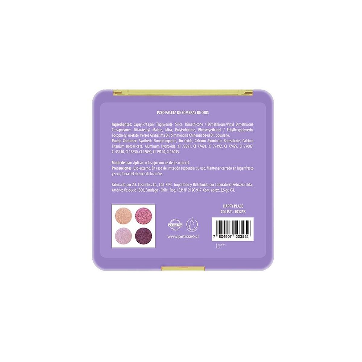 Moonshine Silky Eyeshadow Happy Place Petrizzio