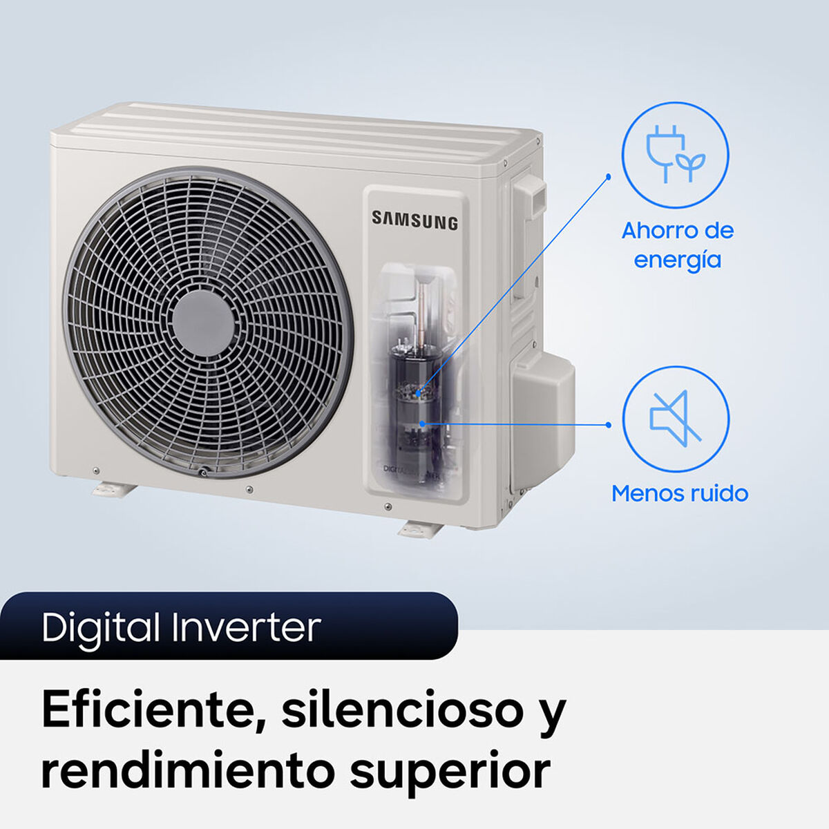 Aire Acondicionado Samsung AR40H09C1AN/ZS 9000 BTU