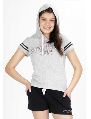 Imagen 1 del producto Pijama de Algodón Niña Kayser Gris