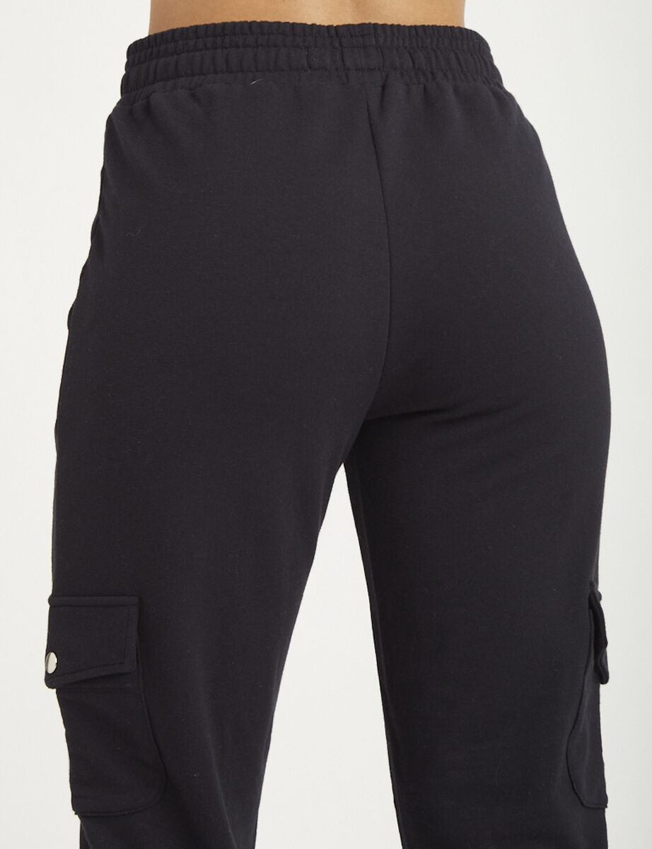Pantalón De Buzo Deportivo Mujer Black County